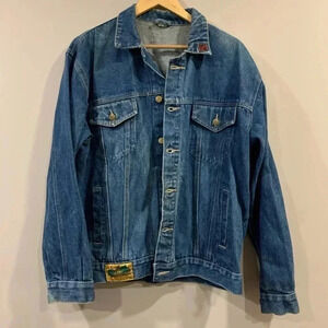 Vtg 80’s  F14 Denim Jean Jacket